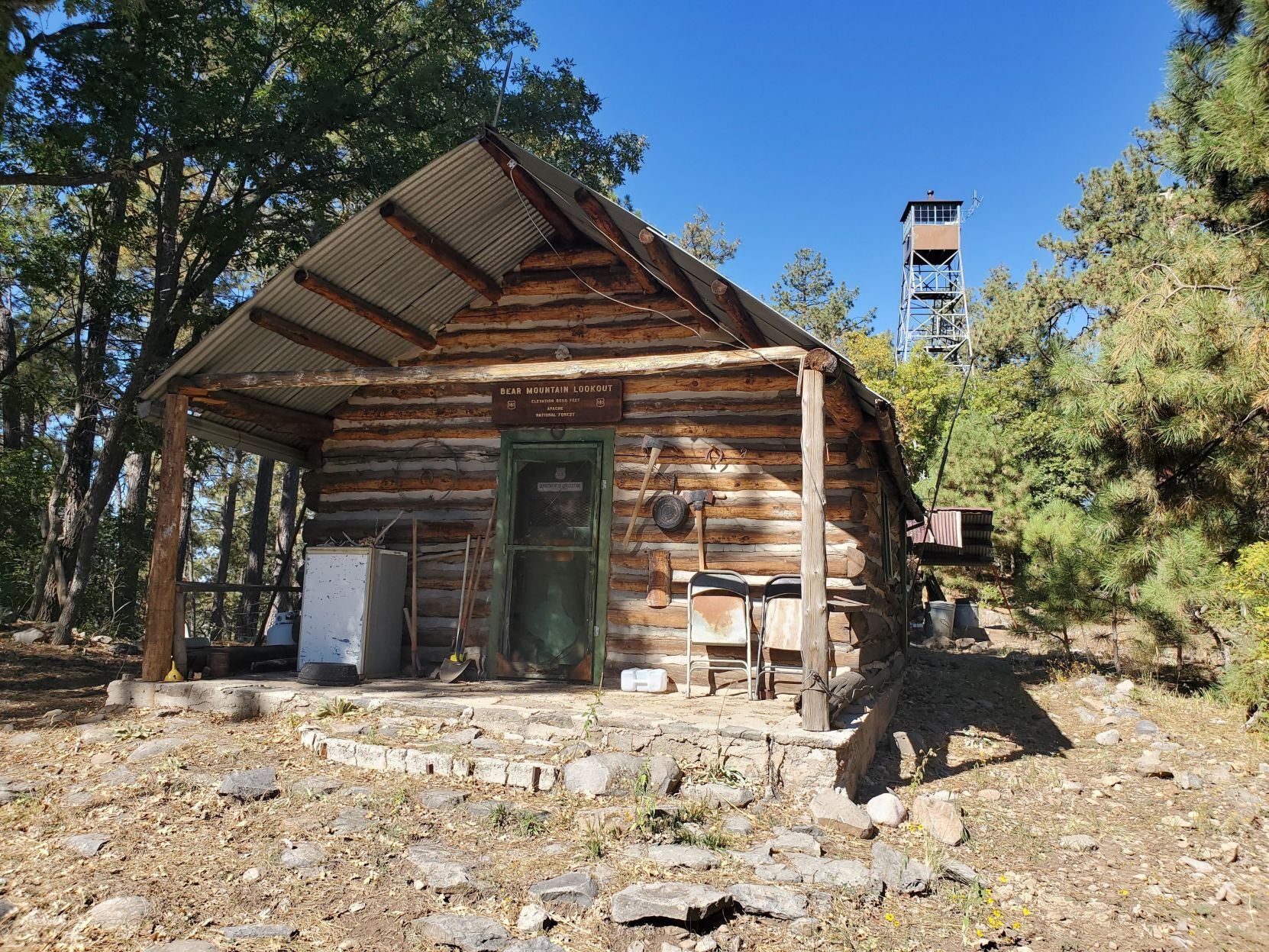 Bear Mountain Lookout protected
